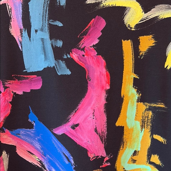 Joseph Ribhoff Colorful Abstract Women's Blazer - Picture 4 of 4